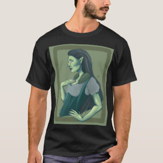 Zombie Elf Fantasy Comic Book Art T-Shirt