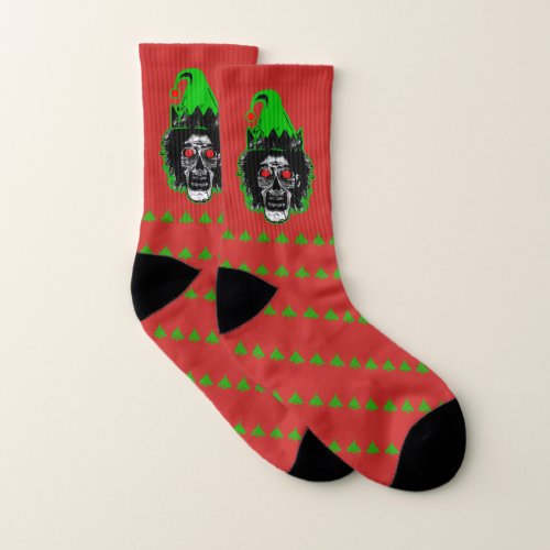 Zombie Elf Socks