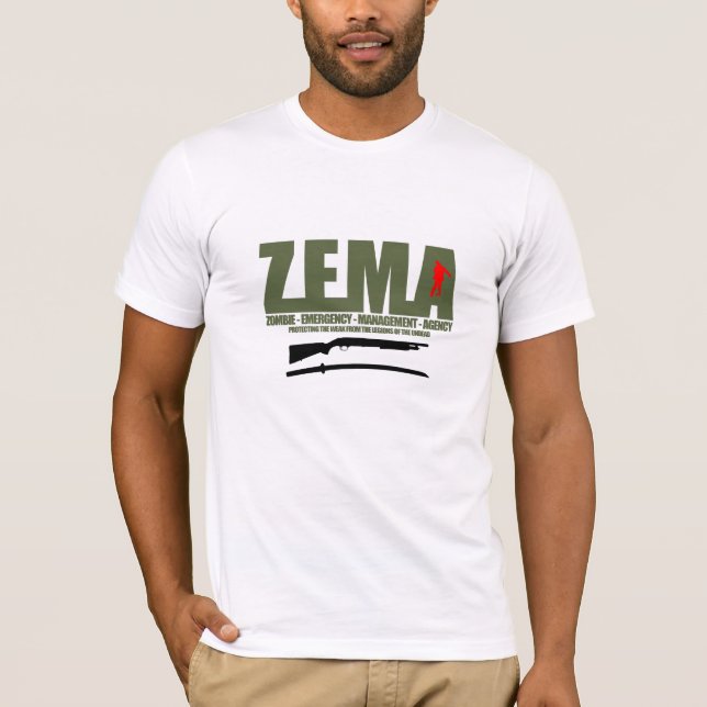 Zombie.Emergency.Management.Agency T-shirt (Front)