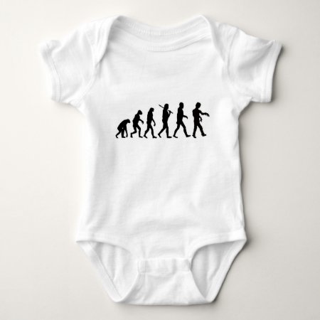 Zombie Evolution Baby Bodysuit