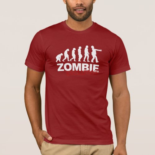 ZOMBIE EVOLUTION DIAGRAM T_Shirt