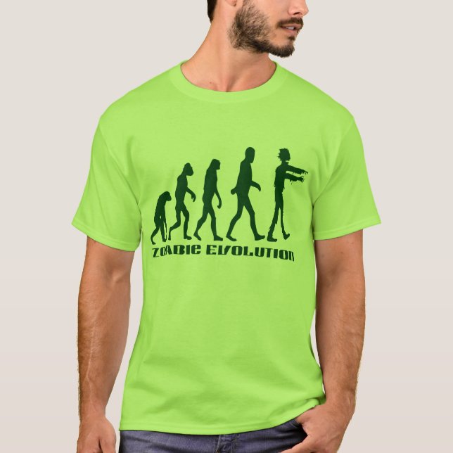 Zombie Evolution T-Shirt (Front)