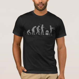 Zombie Evolutionary evolution chart funny science T-Shirt
