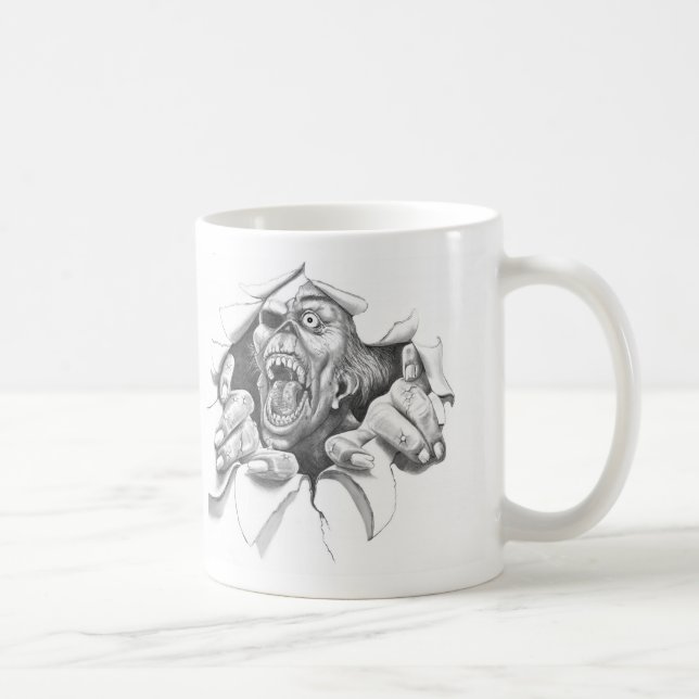 Zombie excape mug (Right)