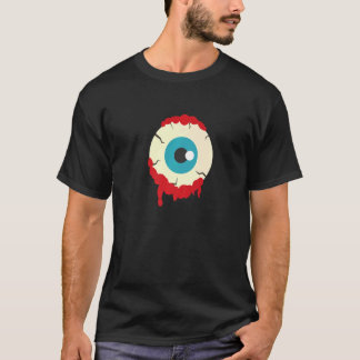 Zombie Eyeball Spooky Halloween Scary Zombies Men T-Shirt