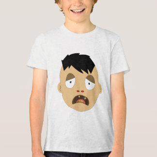 Zombie face Expressions Tri-Blend Shirt