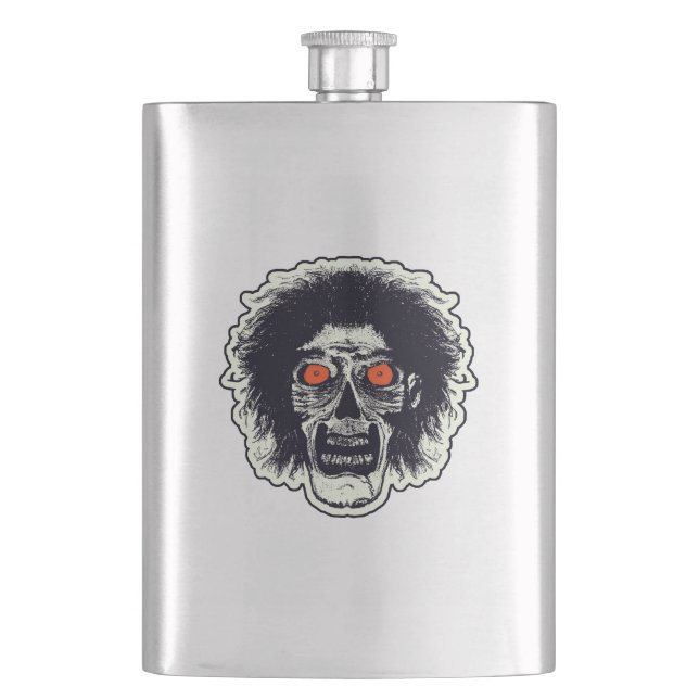 Zombie Face Flask (Front)
