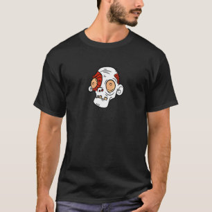 Zombie Face Halloween Cute Graphic T-Shirt