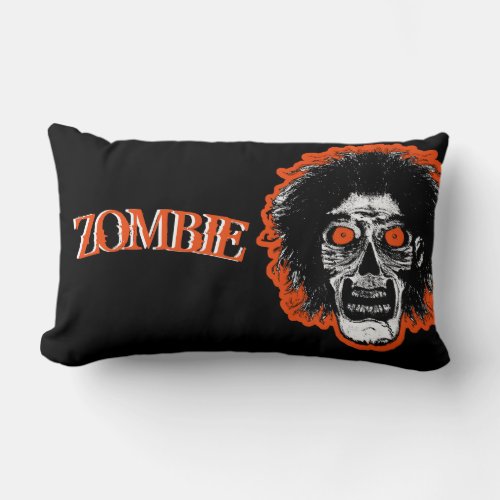 ZOMBIE _Face  Lumbar Pillow