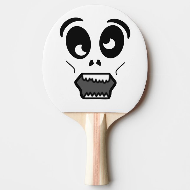 ZOMBIE FACE Ping-Pong PADDLE (Front)