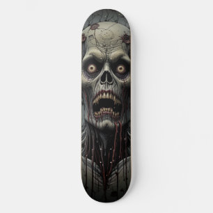 Zombie Face Skateboard