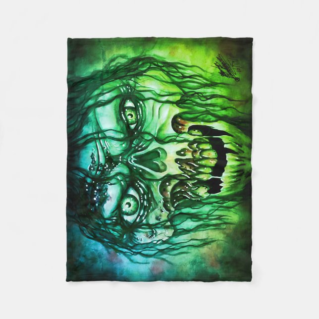 Zombie Fleece Blanket (Front)