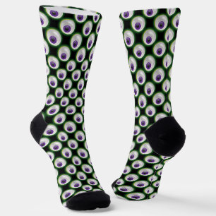 Zombie Floating Eyeball Halloween Monster Eye Socks