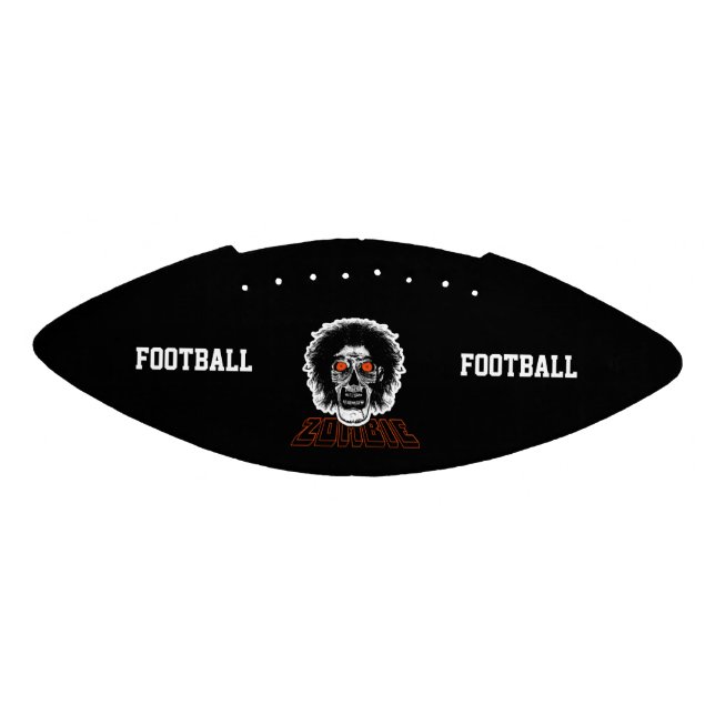 Zombie Football -Black & White Red (Panel)