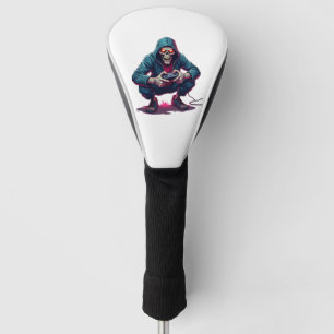 Zombie Gamer � Funny Halloween Gaming Shirt Golf Head Cover