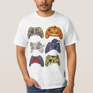 Zombie Gaming Controller Shirt, Spooky Gamer Shirt