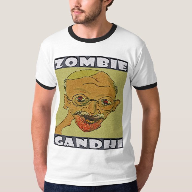 Zombie Gandhi T-Shirt (Front)