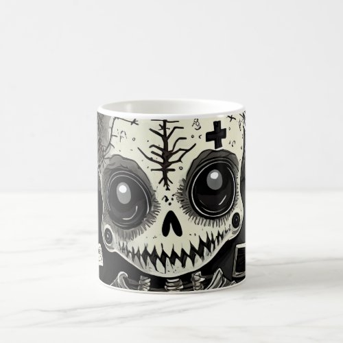 Zombie Gift Halloween Horror Kreuz Coffee Mug