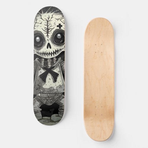 Zombie Gift Halloween Horror Kreuz Vodoo Skateboard