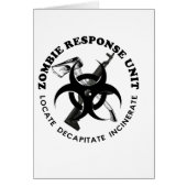 Zombie Gift Response Team Gifts Customize (Front)