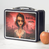 Gothic Zombie Apocalypse Emo Medical Kit Metal Lunch Box, Zazzle