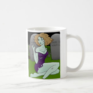 zombie girl mug