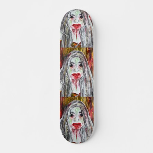 Zombie Girl Skateboard