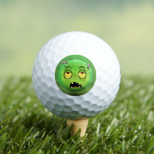 Zombie Golf Balls Emoji