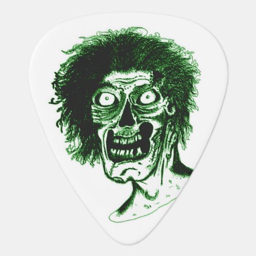 ZOMBIE_ Green Guitar Pick