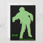 Zombie Green Silhouette (Front)