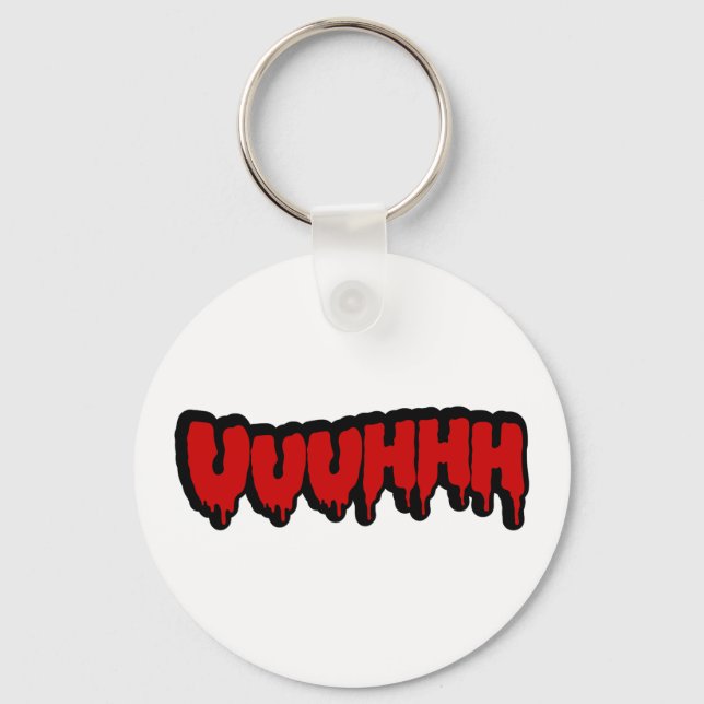 Zombie Groan Keychain (Front)