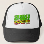zombie guys girls undead zombies FUNNY ZOMBIE hat