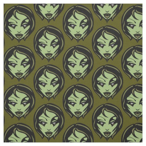 Zombie Halloween Fabric Halloween Fabrics Custom