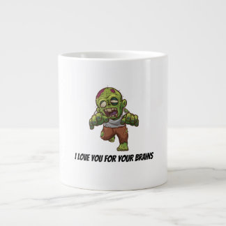 Zombie Halloween Graphic Giant Coffee Mug