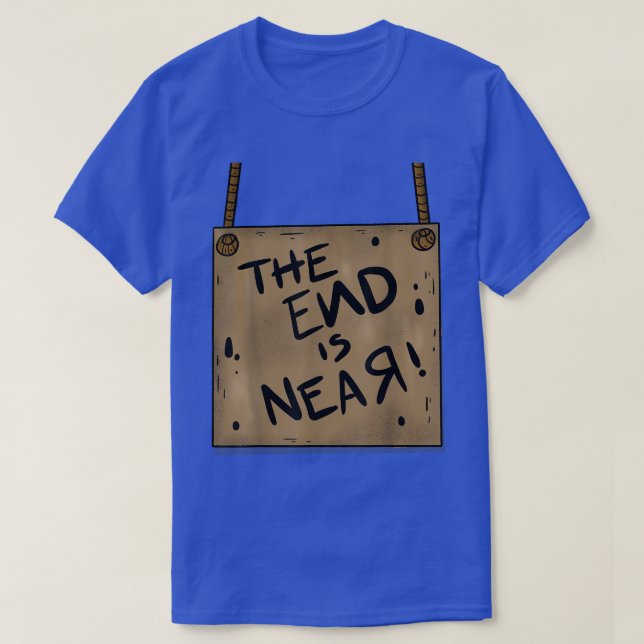Zombie Halloween Horror Nights Costume Sign The En T-Shirt (Design Front)