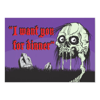 Halloween Dinner Party Invitations 10