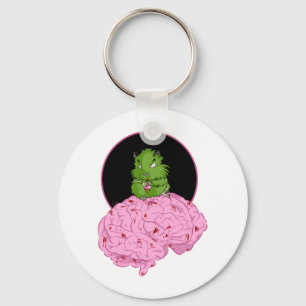 Zombie Hamster Keychain