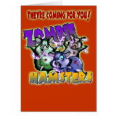 ZOMBIE HAMSTERS! CARDS (Front)