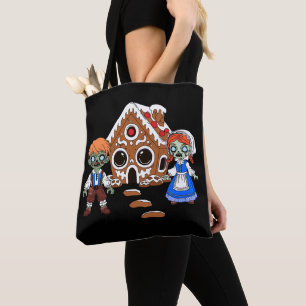 Zombie Hansel and Gretel Tote Bag