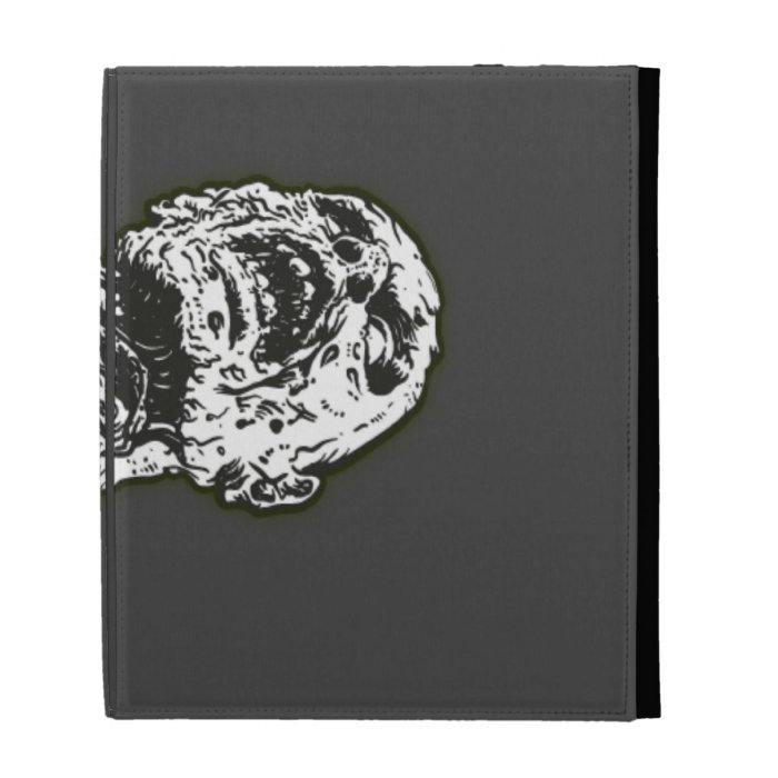 zombie has PTSD iPad Folio Case