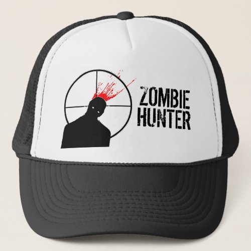 zombie head splat hat