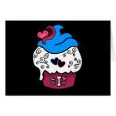 Zombie Heart Cupcake (Front Horizontal)