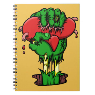 Zombie Heart Notebook - 80 Pages