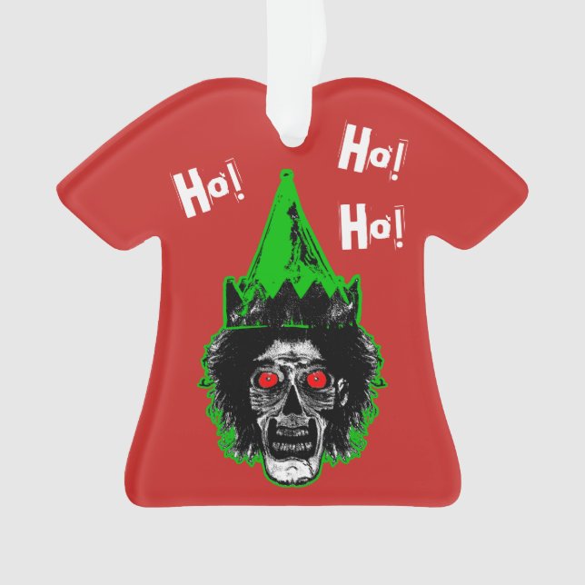 Zombie - Ho! Ho! Ho! Ornament (Front)