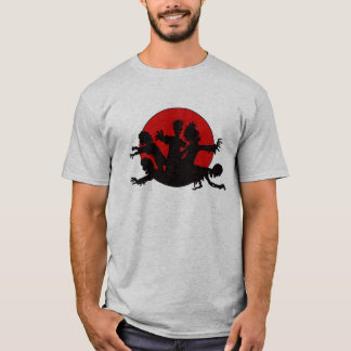 Zombie Horde Silhouette T-Shirt
