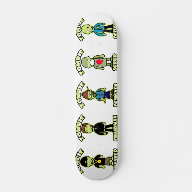 ZOMBIE HORDE SKATEBOARD DECK (Front)