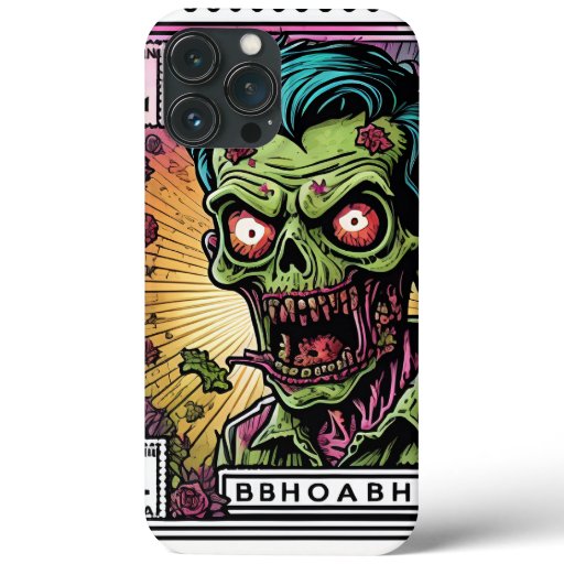 Zombie horror fantasy iPhone 13 pro max case