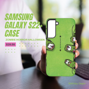 Zombie Horror Halloween 🧟‍♂️📱💚 Samsung Galaxy S22+ Case