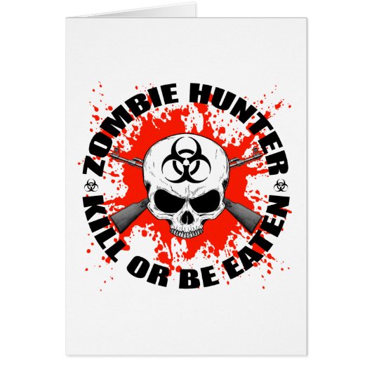 Zombie Hunter 1 Cards (Front)