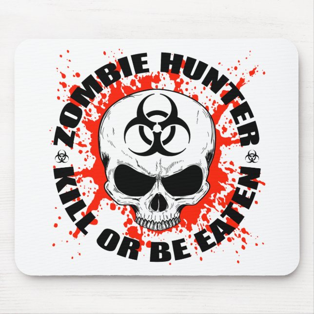 Zombie Hunter 3 Mouse Pad (Front)